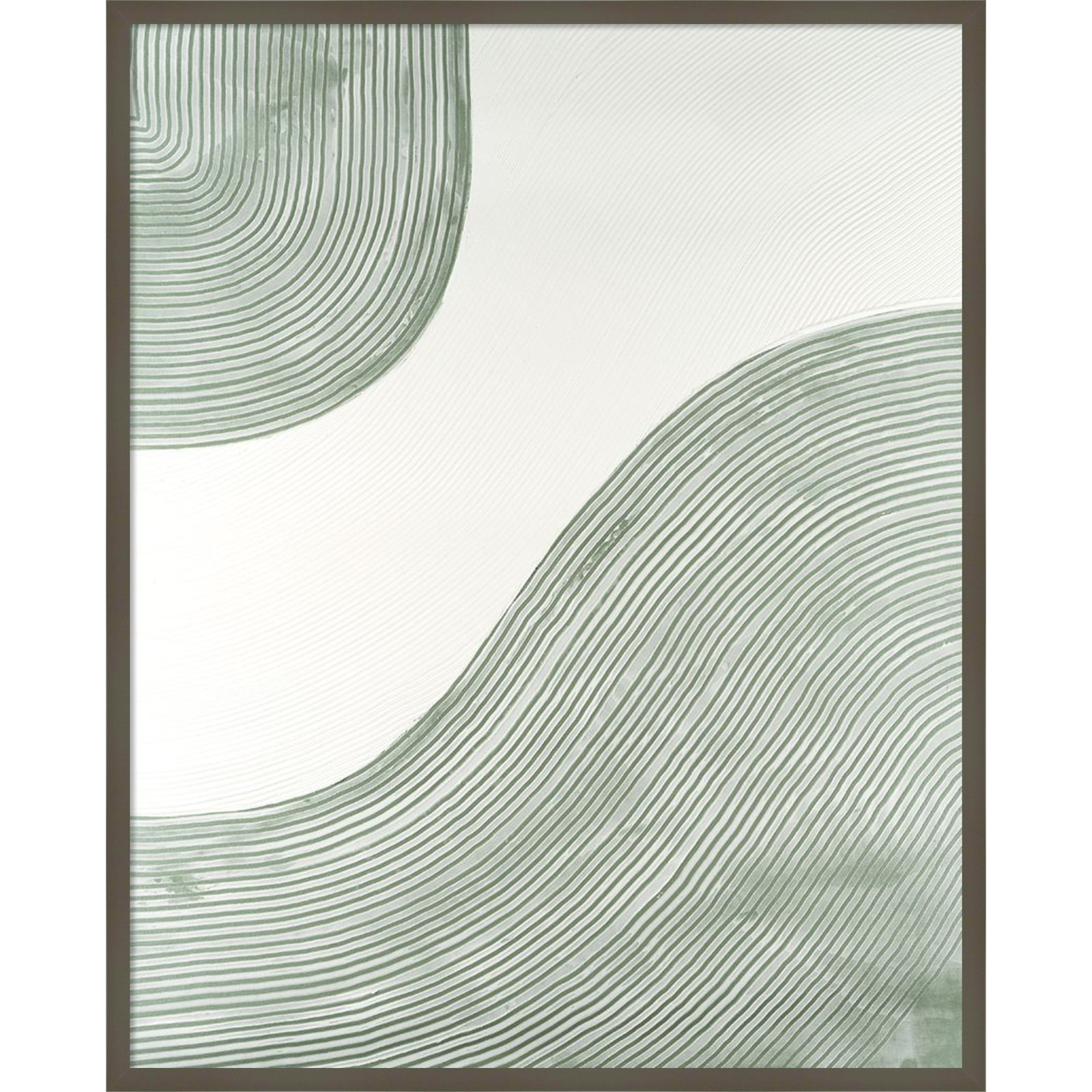 Get Going by Vanna Lam, Gray, 41" H x 33" W x 1" D
