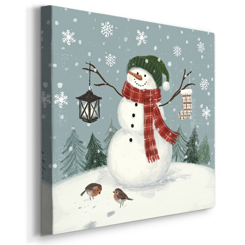 Jolly Snowman II, H 8 po x l 8 po x P 1,5 po