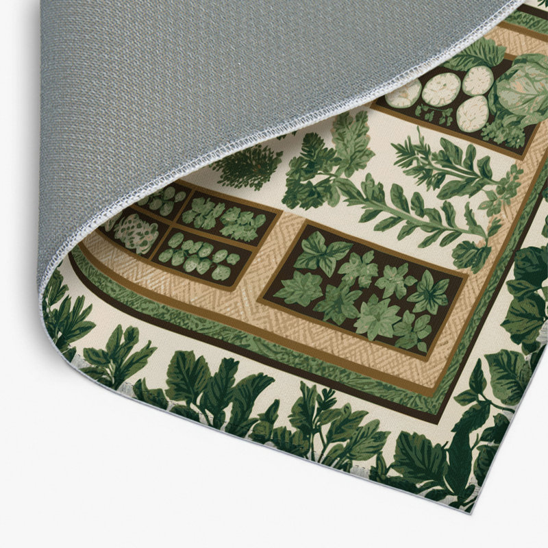 Tapis d'intérieur et d'extérieur vert Nature, Rectangulaire 2 pi x 3 pi