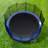 Trampoline Pad With Opening, 0.8" Thick Foam, Replacement Safety Spring Cover, Extra Storage Bag-106884265-106884266