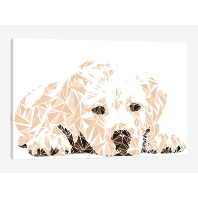 «Labrador Puppy», impression sur toile