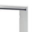 Penderie murale Vedz, 2 tringles suspendues, mélamine-114490565