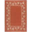 Tapis d'intérieur / extérieur à motif floral Lueck-20791116