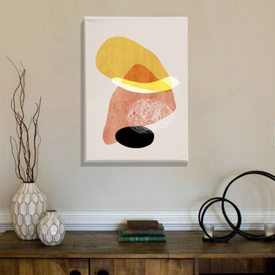 Superbe peinture sur toile décorative de 19,7 po x 27,6 po | 100% toile avec cadre 100% bois (épaisseur: 0,8 x 1,2 pouces) | Parfaite pour le salon, la chambre à coucher ou le bureau, cette œuvre d'art élégante convient à tout espace