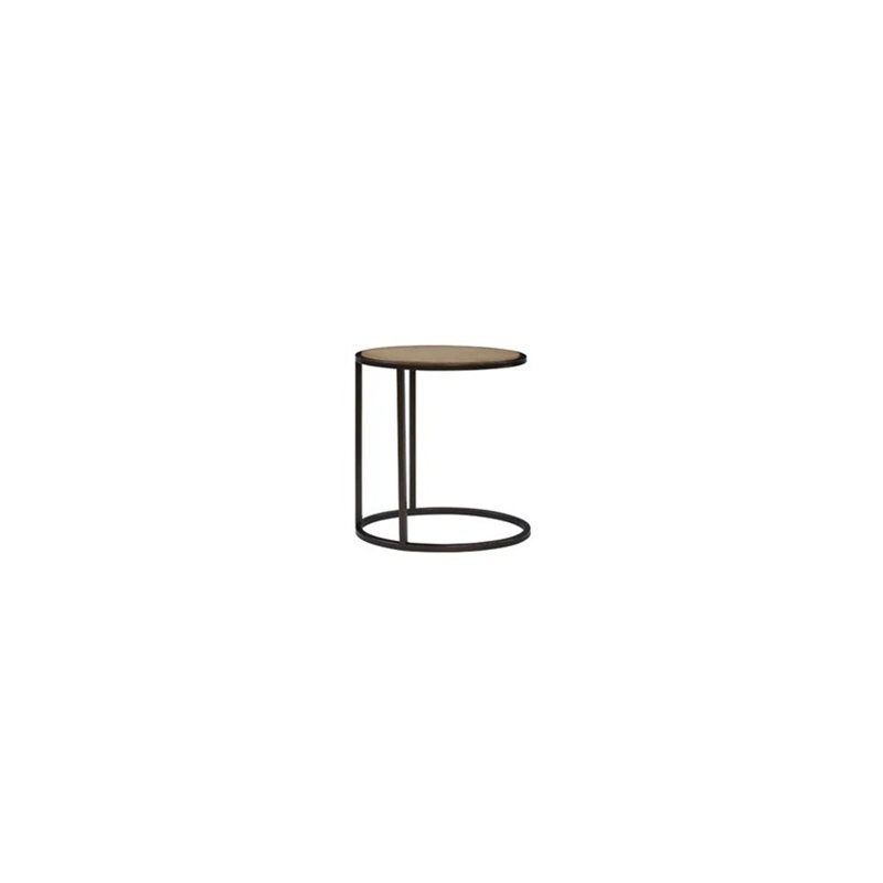 Table de bout en métal / bois