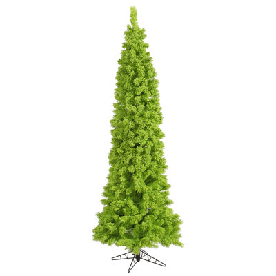 Sapin de Noël artificiel en flocage avec socle