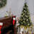 Aspen Spruce Tree with Clear Lights-1896640432