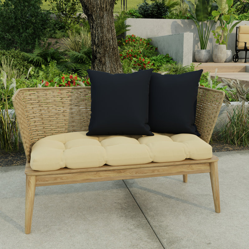 16" x 16" Outdoor Throw Pillow, Navy