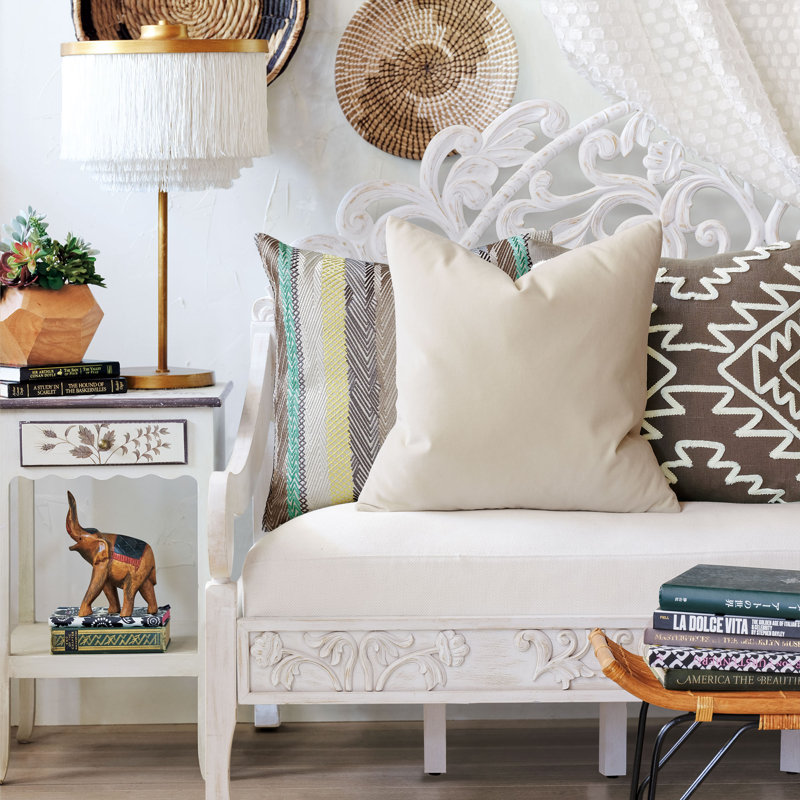 Geode Luxe Square Pillow Cover & Insert
