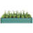 Metal Raised Rectangle Planter Bed 631Ft For Bedroom Vegetable And Flower Beds - High Capacity, Rust Coating Garden Outdoor Planting Large-948500946