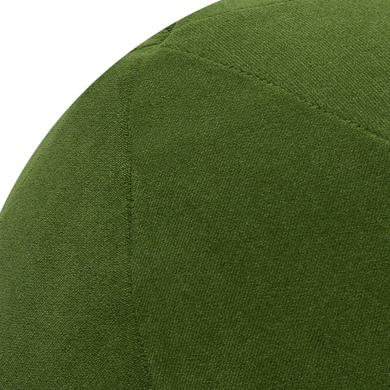 Lush Velvet Orb Woven Accent Pillow Cover & Insert, Green