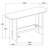 Coastal Modern Console Table with Sculptural Base