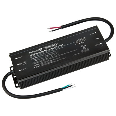 Universal + gradateur de lumière à DEL 12 V DC, ELV / MLV / Triac, 150 W