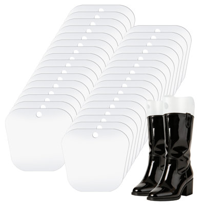Luxdecor 16Pair (32Sheets) 10in Boot Shaper Form Inserts Boots Support for Boot