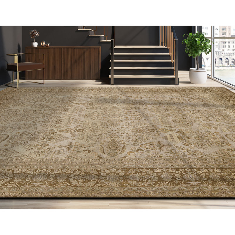 Hand Knotted Wool Indoor Rug