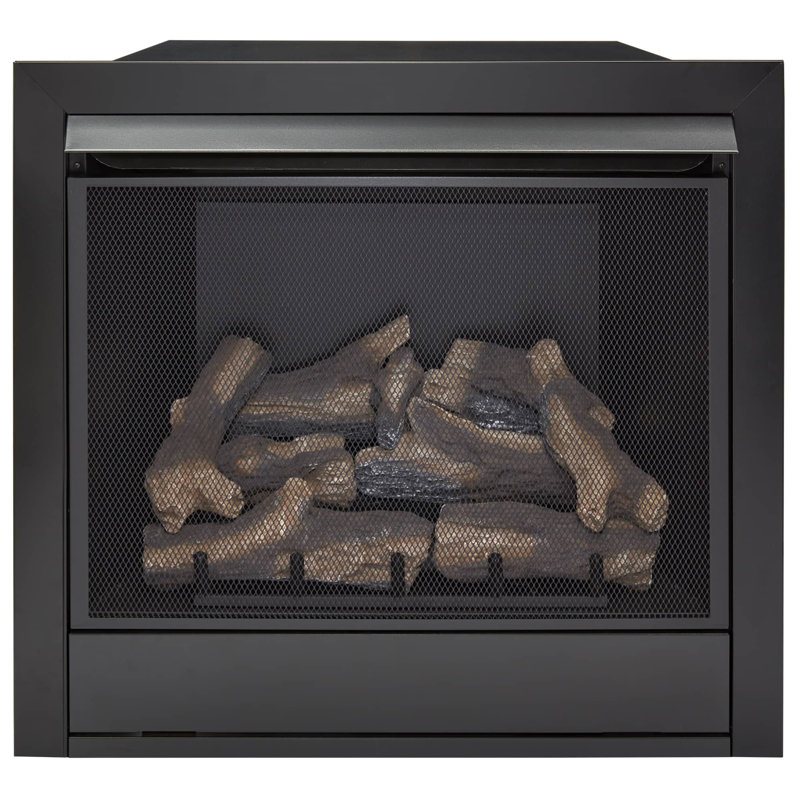 Foyer encastrable au gaz naturel sans conduit Duluth Forge - 32 000 BTU, télécommande - Modèle # FNR32R, Gaz naturel