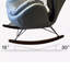 Chaise berçante double style nordique-100101943