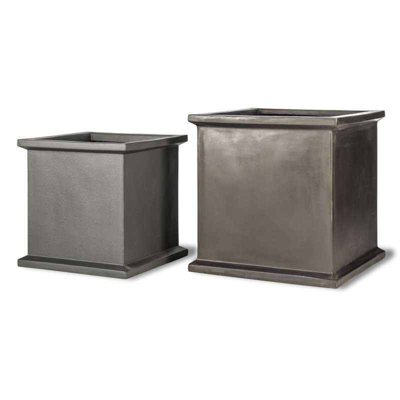 Balance Handmade Pot Planter, 90cm H x 90cm W x 90cm D, Faux Lead