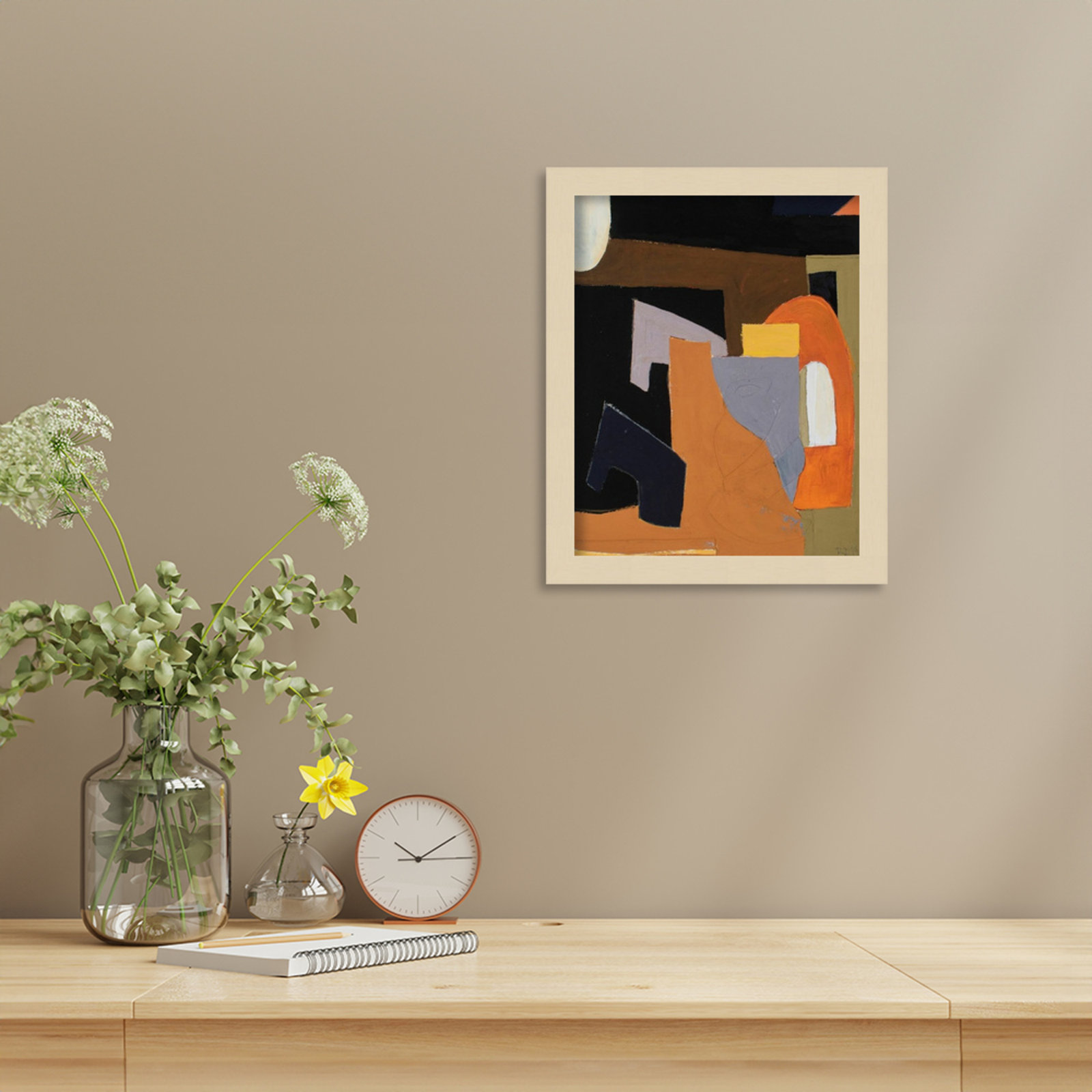 Solano "The Olive Press Room" Print, Brown, 13" H x 11" W