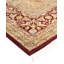 Tapis traditionnel rouge en laine noué à la main 7 pi 10 po x 10 pi 1 po