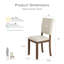 17.7 " H Upholstered Side Chair-915612072