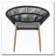 Chaise de salle à manger d'extérieur en osier de style papasan-1767602670