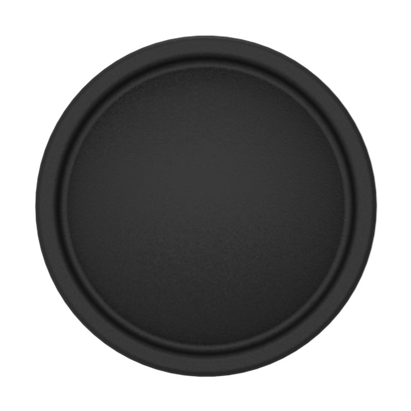 4403 Tulip Knob, 2", Satin Black