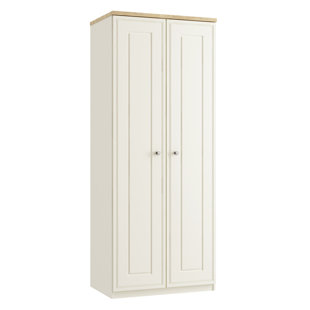 Verwood 2 Door Manufactured Wood Wardrobe