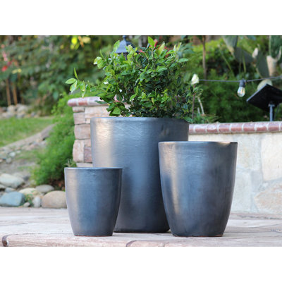 Cone pot à fleurs - (émaillé) par 