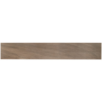 SAMPLE - Basswood Walnut Matte Porcelain Floor and Wall Tile