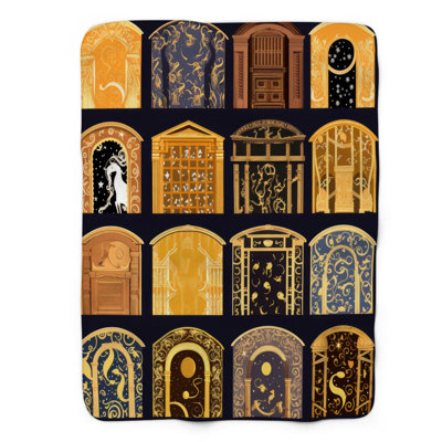Celestial Secrets - 1 Piece Premium Blanket