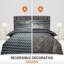 Chevron Duvet Cover with Pillow Shams Included-122580166