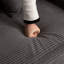 Canapé confortable surdimensionné en velours côtelé avec repose-pieds amovibles pour différentes pièces