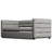 Upholstered Twin Daybed With Trundle, Gray Padded Structure, For Home Comfort Padding, Bedroom Use