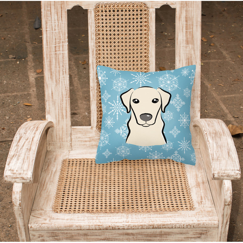  Coussin Snowflake, Crème