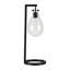 Lampe de table noire 25 po Weston