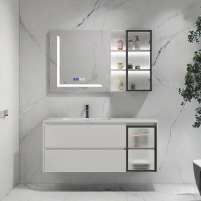 Minimalist light luxury bathroom cabinet