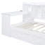 Lit de jour simple en bois avec 3 tiroirs, ports USB et bureau-61181287-61181208