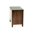 Table de chevet en bois avec 2 tiroirs
