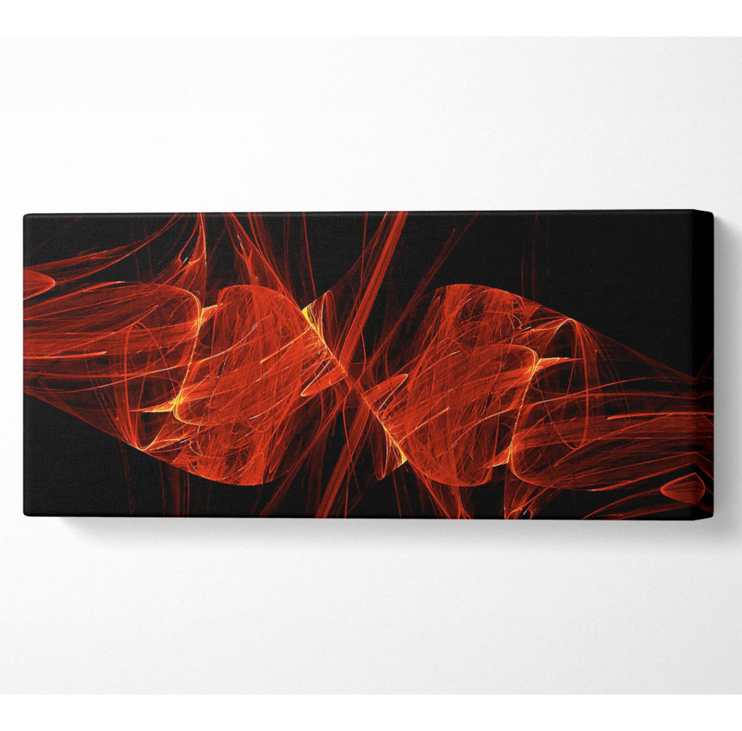 Red Emergance - Panorama-Kunstdrucke auf Leinwand gerollt