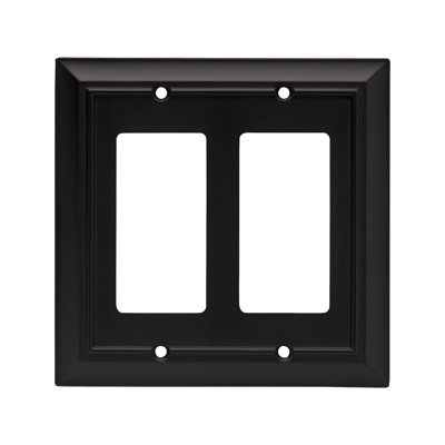 Architectural 2-Gang Rocker Wall Plate