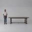 Moore 95.6'' Dining Table