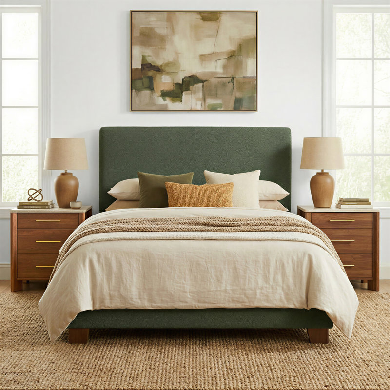 Auris 23.6" 3-Drawer Nightstand with Stone-Look Top, 24" H x 23.6" W x 15.6" D