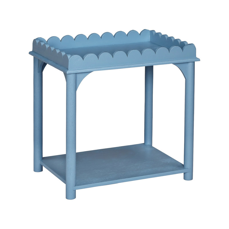Table d'appoint Madeline, Bleu clair