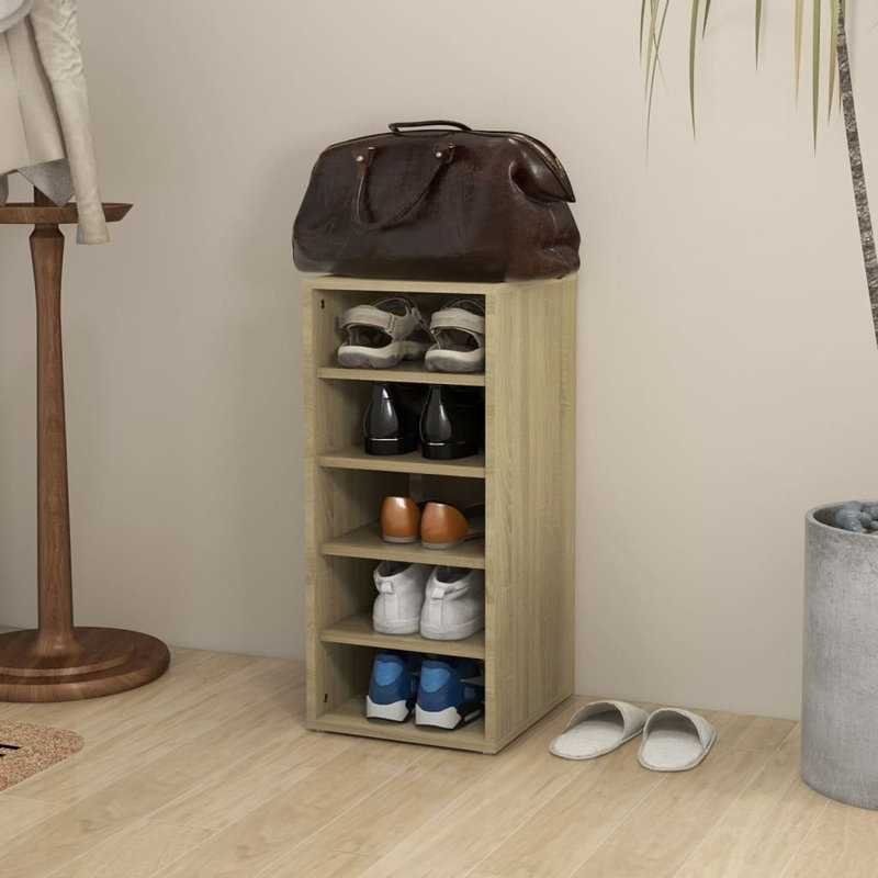 Shoe Cabinets 2 pcs 31.5x35x70 cm Engineered Wood, Dark Grey