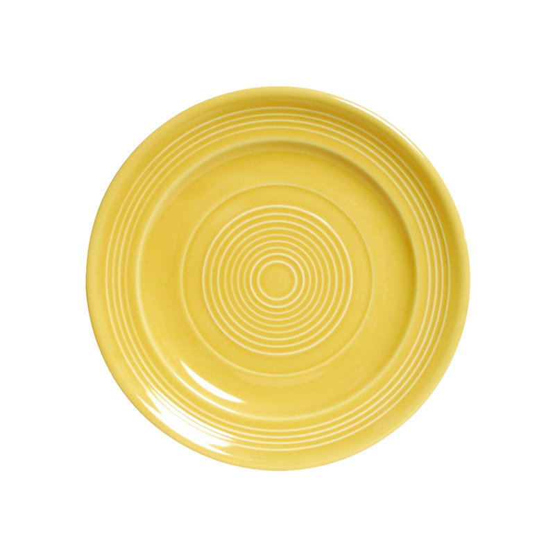 Concentrix 12-Piece 10.5" Dinner Plate Set, Saffron Yellow