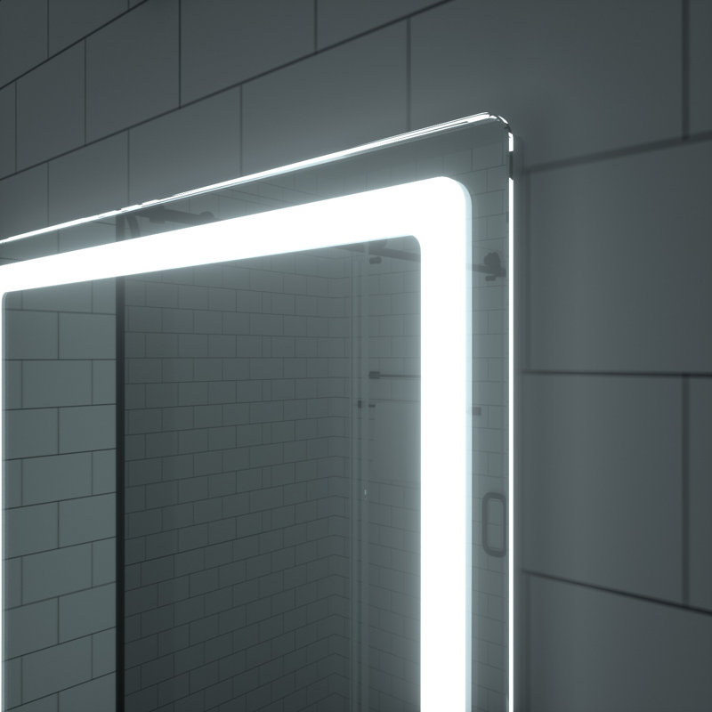 Miroir de salle de bain Daiga, 36 po x 24 po, Rectangle
