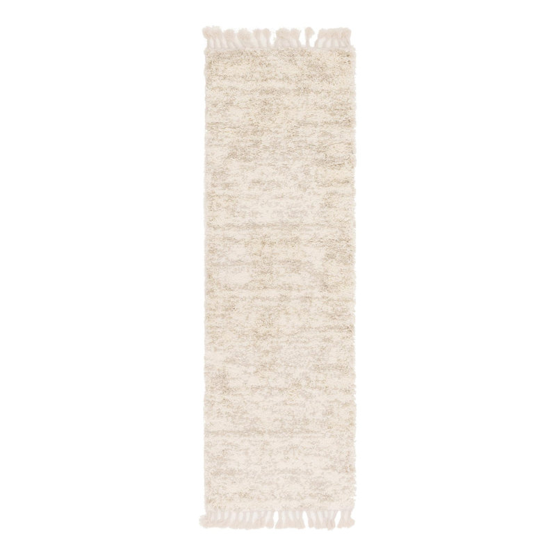 Tapis ivoire Molene, Tapis de couloir 2 pi 2 po x 6 pi 1 po