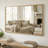 Champagne Bronze Metal Framed Wall Mirror, Bathroom Mirror and Vanity Mirror, Washington Collection-2015342790-2015342766