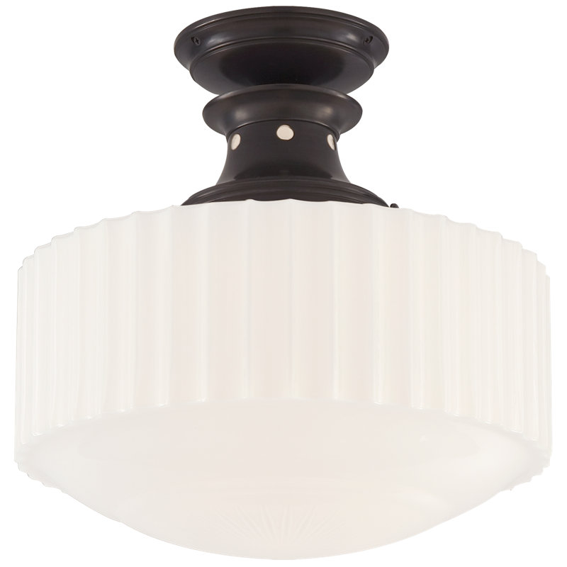 Thomas O'Brien Milton Road Flush Mount, Bronze